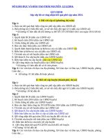 QUY ĐỊNH sắp xếp PCAP THANG 12 