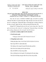 báo cáo ngày truyền thông bình đẳng giới 