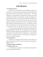 Tiểu luận Xu hướng toàn cầu hóa kinh tế.