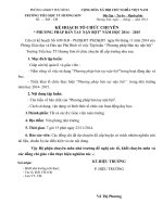 KẾ HOACH CHUYÊN đề phuong phap BAN TAY NAN BOT cap truong 