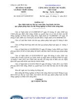 Thông tư 50 2013 TT-BNNPTNT quy định trình tự, thủ tục soạn thảo, ban hành văn bản quy phạm pháp luật của Bộ Nông nghiệp và Phát triển nông thôn