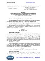 Thông tư 39 2011 TT-BGTVT Hướng dẫn thực hiện một số điều của Nghị định số 11 2010 NĐ-CP ngày 24 tháng 02 năm 2010 của Chính phủ