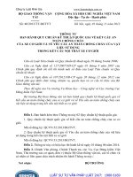 Thông tư 40 2013 TT-BGTVT ban hành quy chuẩn kỹ thuật quốc gia về kết cấu an toàn chống cháy của xe cơ giới