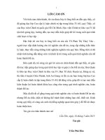 Quyết định giao Đề án tốt nghiệp lớp CCLLCT - Lớp Cao cấp Lý luận chính trị A38 Cà Mau - hệ tập trung LOI CAM ON