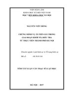 Chứng minh vụ án tiền giả trong giai đoạn khởi tố, điều tra từ thực tiễn thành phố Hà Nội (tt)