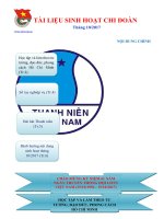 noi dung sinh hoat chi doan thang 10