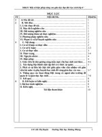 SKKN Một số biện pháp nâng cao giáo dục đạo đức cho học sinh lớp 4