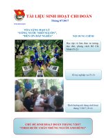 noi dung sinh hoat chi doan thang 7