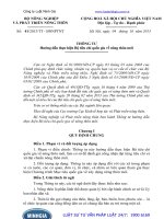 Thông tư 41 2013 TT - BNNPTNT hướng dẫn thực hiện bộ tiêu chí quốc gia về nông thôn mới