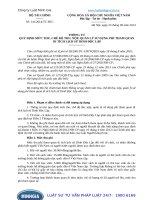 Thông tư số: 141 2014 TT-BTC quy định mức thu, chế độ thu, nộp, quản lý sử dụng phí tham quan di tích lịch sử Dinh Độc Lập năm 2014.