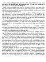 Tài liệu học - Lớp trung cấp Lý luận chính trị - hành chính B27 ď Cai thi