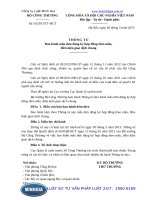 Thông tư 10 2013 TT-BCT Ban hành mẫu đơn đăng ký hợp đồng theo mẫu, điều kiện giao dịch chung