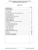 SKKN Một số biện pháp giúp học sinh lớp 4 và lớp 5 học tốt môn Thể dục