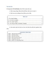 Bài tập thêm - Tài liệu học tập Table_of_Content