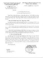 Giải trình chênh lệch LNST BCTC Quý III năm 2017