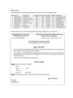 Bài tập thêm - Tài liệu học tập MailMerge