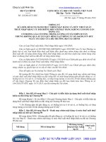 Thông tư số: 122 2014 TT-BTC sửa đổi nhóm mặt hàng và thuế ưu đãi về khung gầm đã gắn động cơ,.... ban hành kèm theo Thông tư số 164 2013 TT-BTC năm 2014.