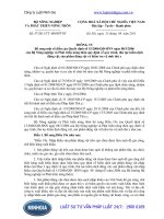 Thông tư 57 2011 TT–BNNPTNT Bổ sung một số điều của Quyết định số 15 2006 QĐ–BNN ngày 08 3 2006 của Bộ Nông nghiệp và Phát triển nông thôn