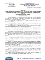 Thông tư số: 182 2014 TT-BTC Sửa đổi, bổ sung Thông tư số 69 2014 TT-BTC ngày 26 5 2014 của Bộ Tài chính năm 2014.