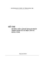 Tài liệu - SFDP Alumni So tay cap xa