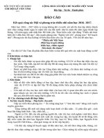 Báo các tổng kết năm học 2015 2016 lớp 8b