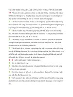 TẠI SAO THIẾU VITAMIN a dễ gây RA rất NHIỀU vấn đề CHO bé