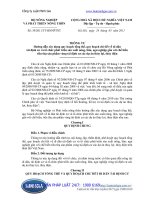 Thông tư 39 2011 TT-BNNPTNT Hướng dẫn xây dựng quy hoạch tổng thể,  về di dân tái định cư và tổ chức phát triển sản xuất nông, lâm, ngư nghiệp