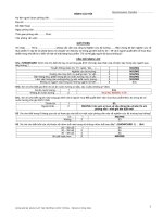 Tài liệu  - hatrongquangdhcn QC Questionnaire