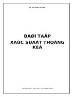 Hướng dẫn giải bài tập XSTK_ĐH Kỹ thuật công nghệ - Khoa hoc co ban TRANG BIA