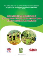5.Summary report of the implementation of the law on forest protection and development 2004 2