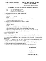 DHG Thong bao giao dich co phieu cua Nguoi co lien quan Huynh Thi Quynh Anh