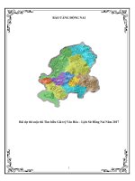 tìm hiểu giá trị Lịch Sử - Văn Hóa tỉnh Đồng Nai 2017