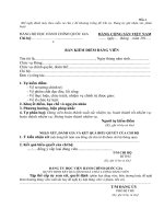 Công văn số 394-HD ĐUHV V v kiểm điểm tập thể, cá nhân; đánh giá, phân loại chất lượng tổ chức đảng, đảng viên năm 2016 | HỌC VIỆN HÀNH CHÍNH QUỐC GIA MẪU 4 4a 5 6