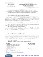 Thông tư số: 111 2014 TT-BTC sửa đổi mức thuế suất một số mặt hàng nhóm 40.01, 40.02, 40.05 ban hành kèm theo Thông tư số 164 2013 TT-BTC năm 2014.