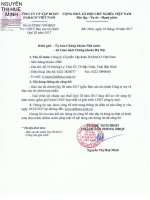 BCTC cong ty me quy 3 nam 2017