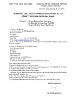 Thong bao giao dich co phieu Le Thi Hong Nhung