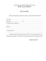 Thông báo Tuyển sinh đào tạo trình độ thạc sĩ năm 2017 (Đợt 2) 2 Ban cam ket