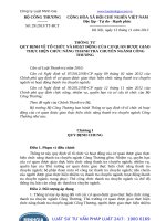 Thông tư 29 2013 TT-BCT quy định về tổ chức và hoạt động của cơ quan được giao thực hiện chức năng thanh tra chuyên ngành công thương