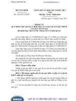 Thông tư 122 2012 TT-BTC quy định việc quản lý các loại tài sản quý hiếm và giấy tờ có giá do KBNN nhận gửi và bảo quản