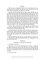 Phân tích diễn biến lạm phát ở Việt Nam giai đoạn 2008   2014 và nguyên nhân của lạm phát trong giai đoạn này