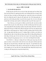 SKKN Một số biện pháp chỉ đạo nâng cao chất lượng dạy học thông qua dự giờ, thăm lớp