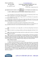 Thông tư số: 108 2014 TT-BTC quy định lãi suất cho vay tín dụng đầu tư, tín dụng xuất khẩu của Nhà nước... năm 2014.