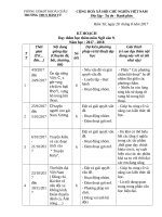 ke hoach van 9 chuyên đề cả nam