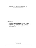 Tài liệu - SFDP Alumni So tay cap xa