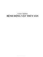 giao trinh BENH o THUY SAN