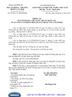 Thông tư 39 2013 TT-BLĐTBXH ban hành quy chuẩn kỹ thuật quốc gia về an toàn lao động đối với giày hoặc ủng cách điện