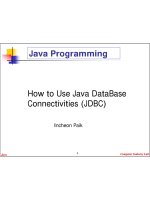 Java - Trang ď JDBC