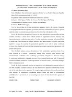 Thông tin Luận án Tiến sĩ của Nghiên cứu sinh Khămmon Chănthachit | HỌC VIỆN HÀNH CHÍNH QUỐC GIA Trang TTM Tiếng Anh