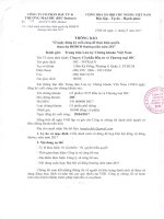 THONG BAO CHOT DANH SACH THUC HIEN QUYEN DU DHDCD 2017