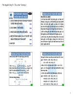 Bài giảng Tối ưu hóa - ThS. Nguyễn Công Trí - Làm nghề gì cũng đòi hỏi phải có tình yêu, lương tâm và đạo đức Chuong 2 (Ver13)